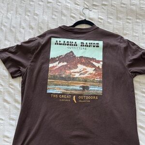 Alaska Range Outfitters vintage collection Brown T-Shirt